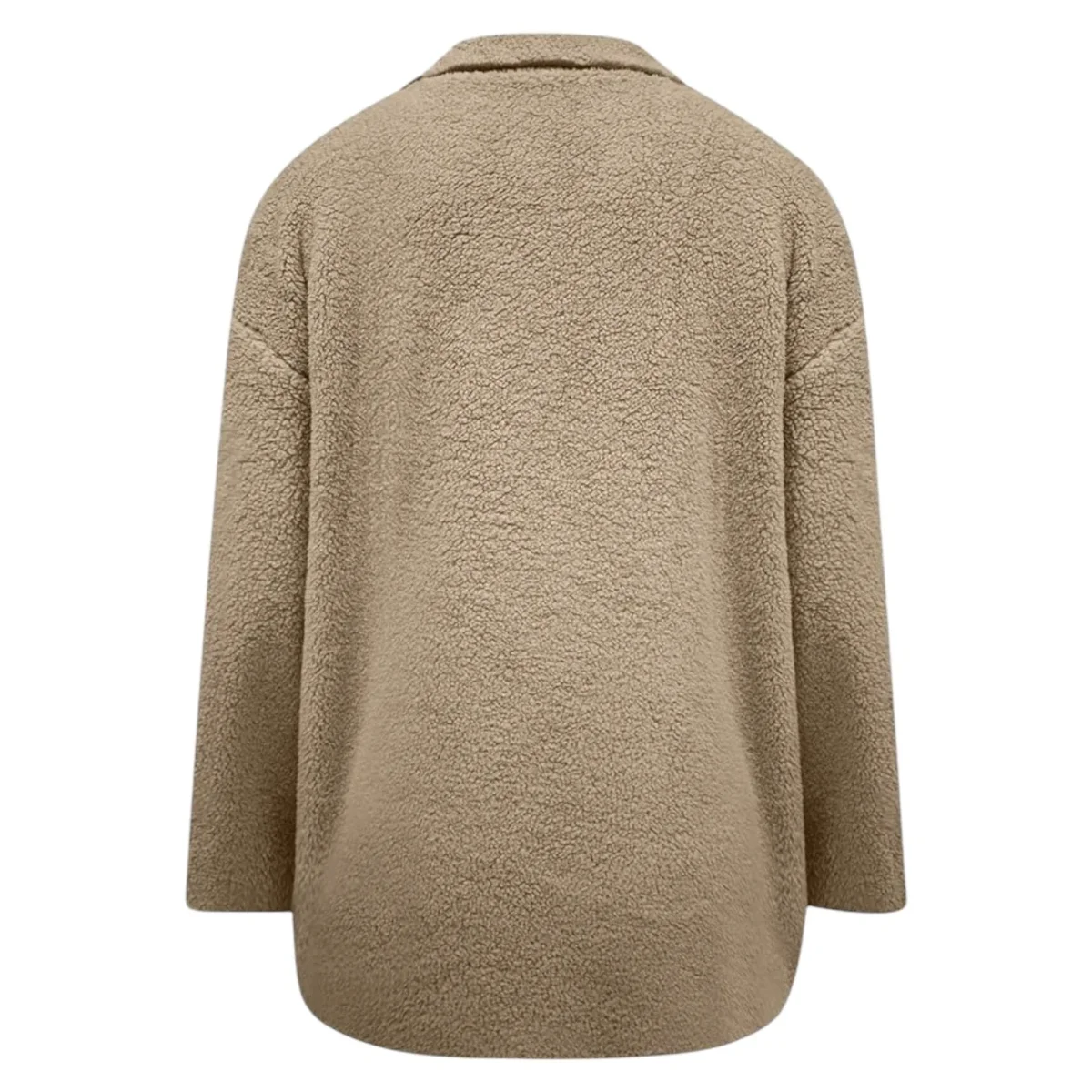 Manteau d'hiver chaud pour femmes avec patte de boutonnage et doublure douillette – Image 7