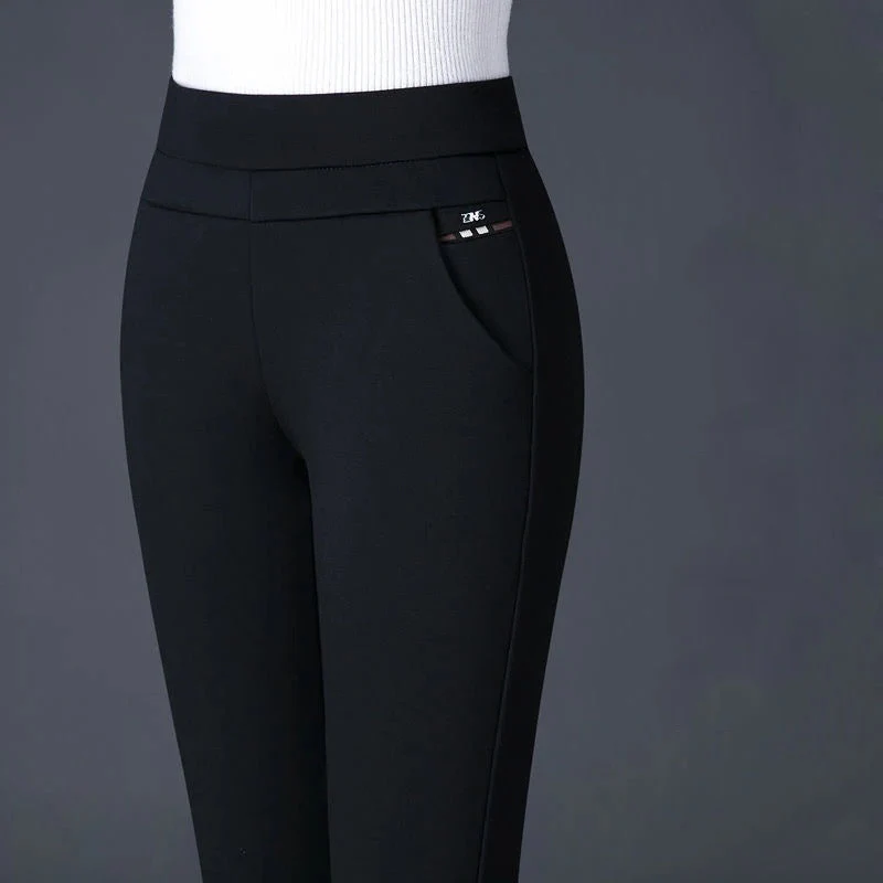 Leggings taille haute extensibles avec fausses poches