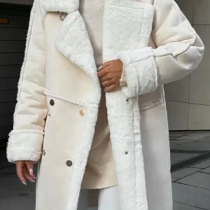 Whitney - Manteau peluche coupe-vent d'hiver