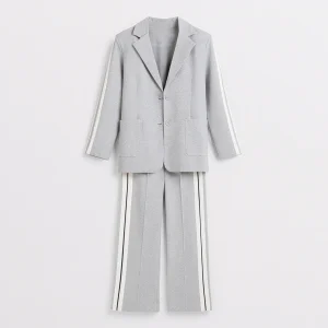 Isabelle-mode | Ensemble de costume à manches longues et revers