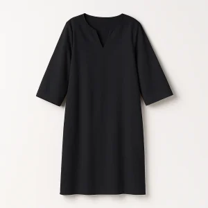 Josette | Robe élégante d'automne avec col en V