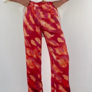 Pantalon Divin tie & dye rosé