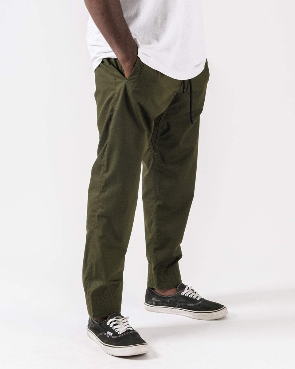 Kingz Casual Rip Stop Gi Pant- Verde Militar – Image 4