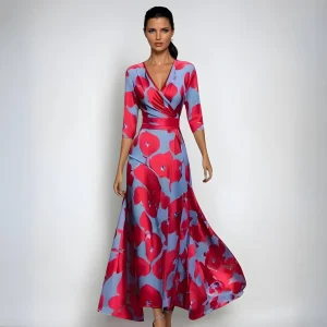 Robe florale élégante pour femme