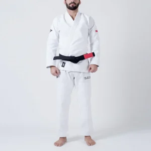 Kimono BJJ (Gi) Maeda Red Label 3.0 blanco - CINTURÓN BLANCO INCLUIDO