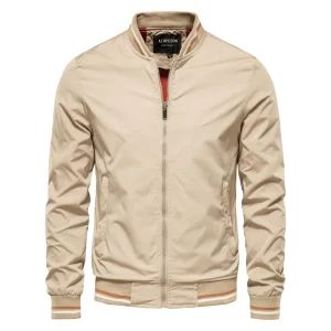 Veste bombardier classique pour hommes - Édition automne