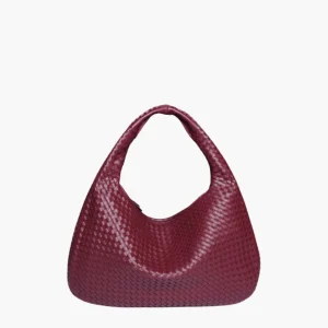 Sac hobo structuré pour femme avec bandoulière réglable