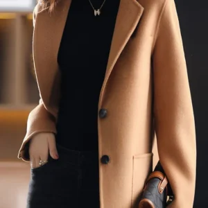 Doris - Blazer d'automne en tweed épais pour dames