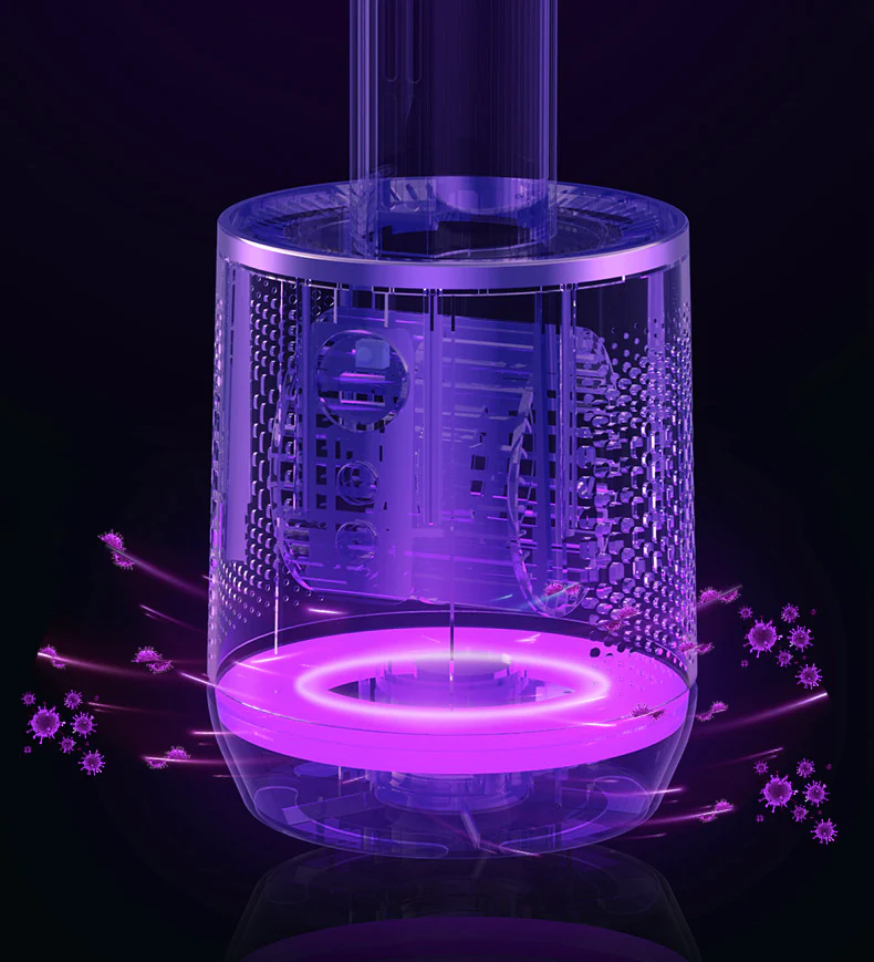 AirPure Refroidisseur d'air 3 en 1, purificateur d'air UV et ionisateur – Image 3