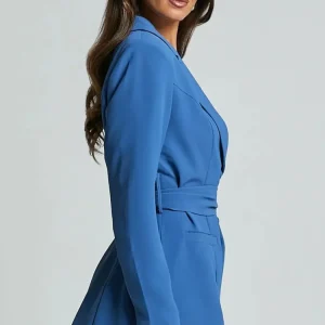 Robe Blazer Ajustée | Chic & Ceinturée