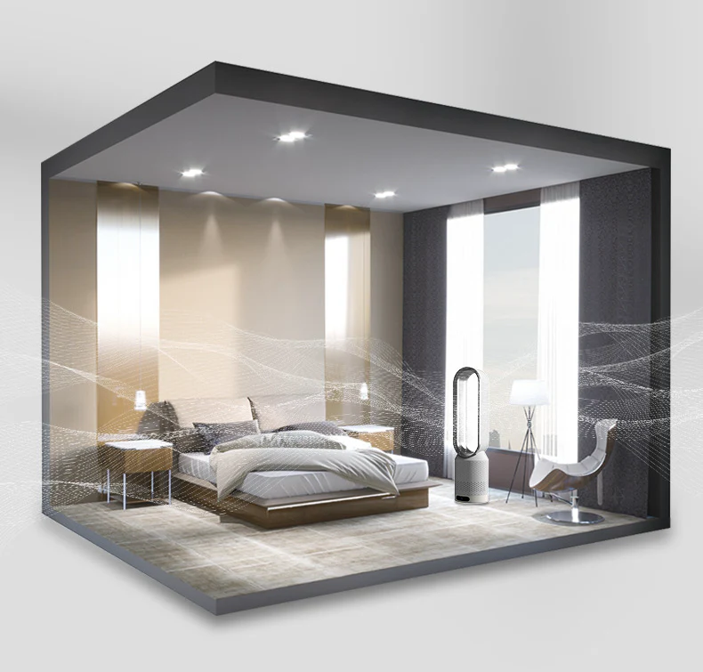 AirPure Refroidisseur d'air 3 en 1, purificateur d'air UV et ionisateur – Image 9