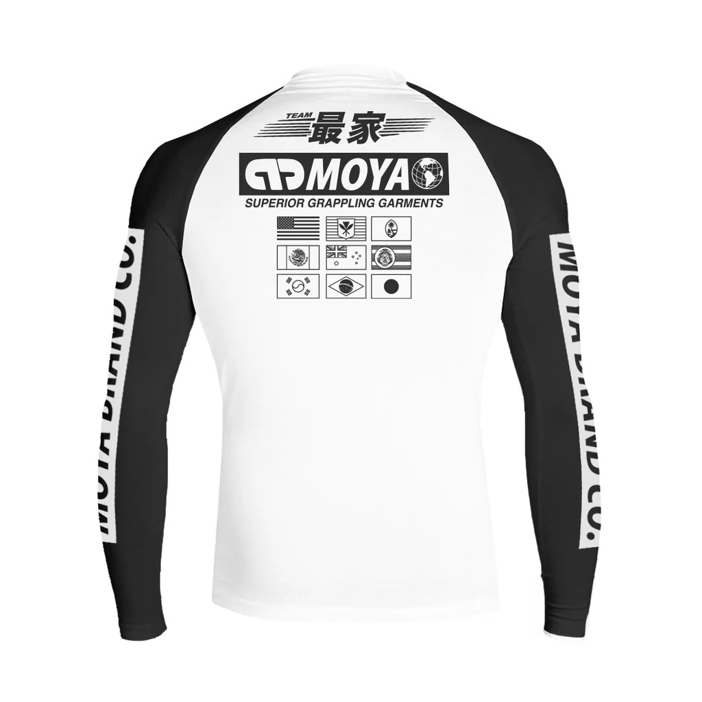 Rashguard Moya 24 Manga Larga - Blanco – Image 3
