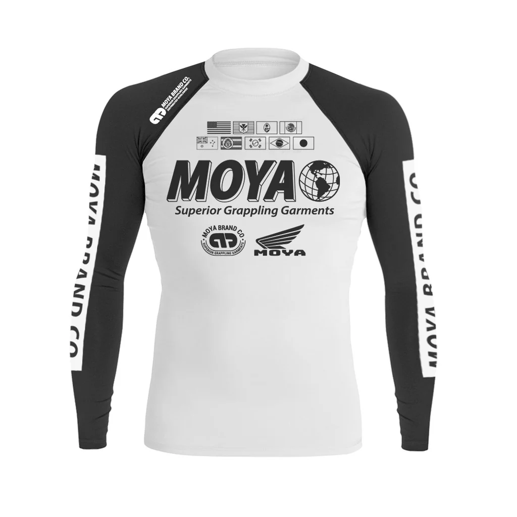 Rashguard Moya 24 Manga Larga - Blanco – Image 2