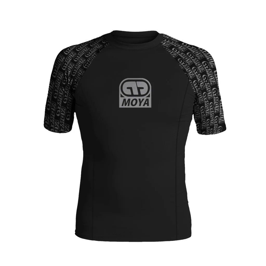 Rashguard Moya 25 Manga Corta - Negro – Image 2