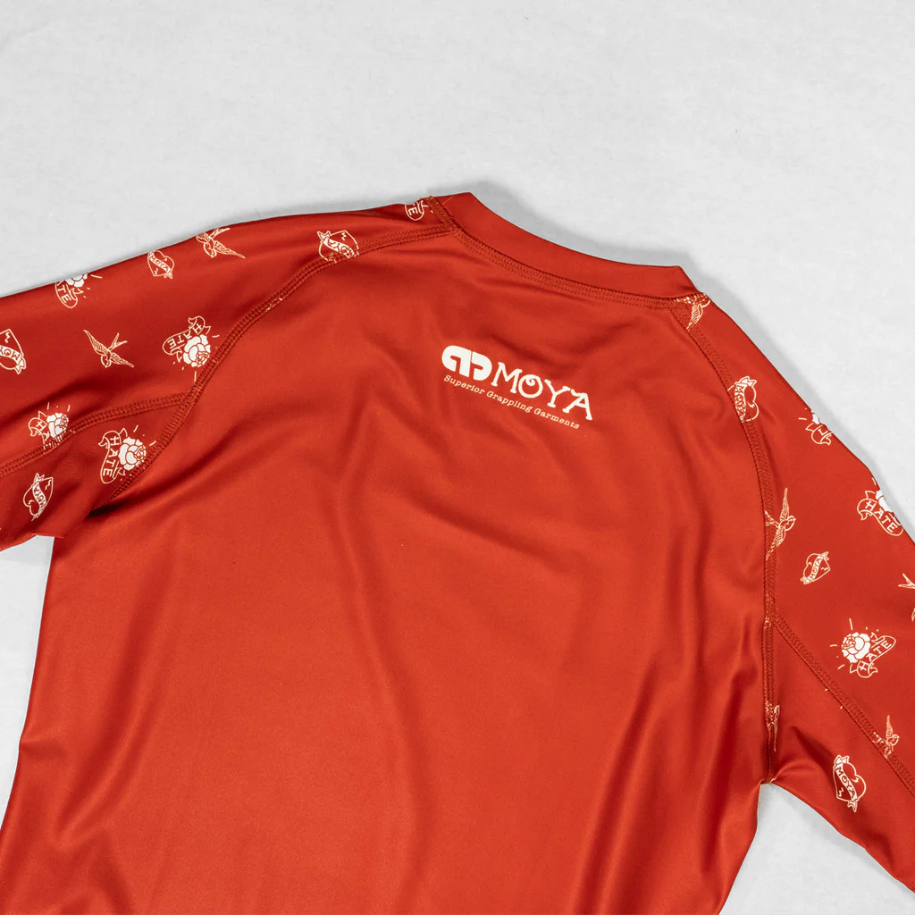 Love X Hate Red SS Rashguard – Image 4