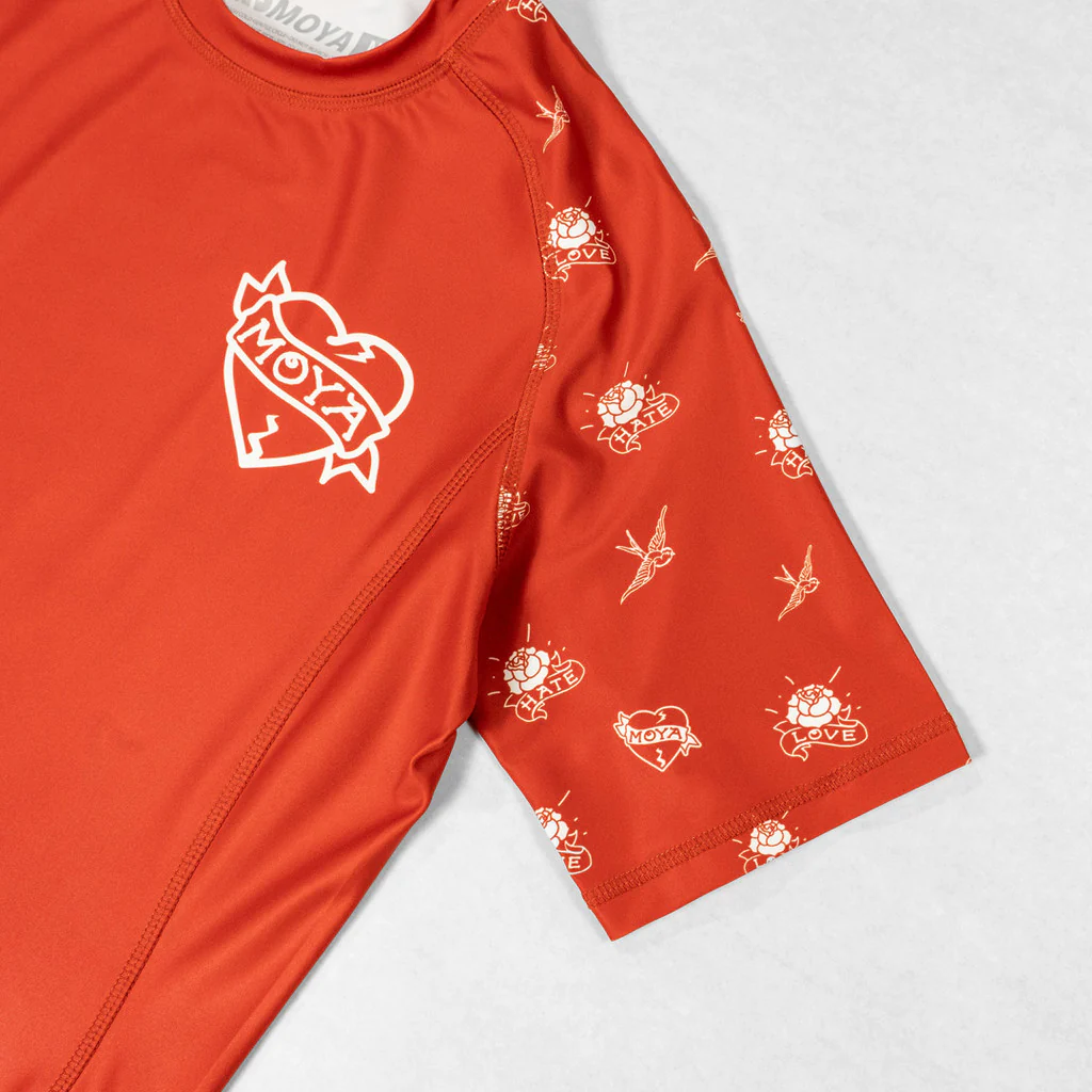 Love X Hate Red SS Rashguard – Image 3