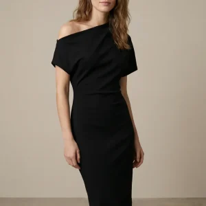 Robe Asymétrique Noir
