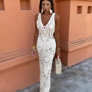 Liselotte™ | Robe Longue avec Décolleté en V