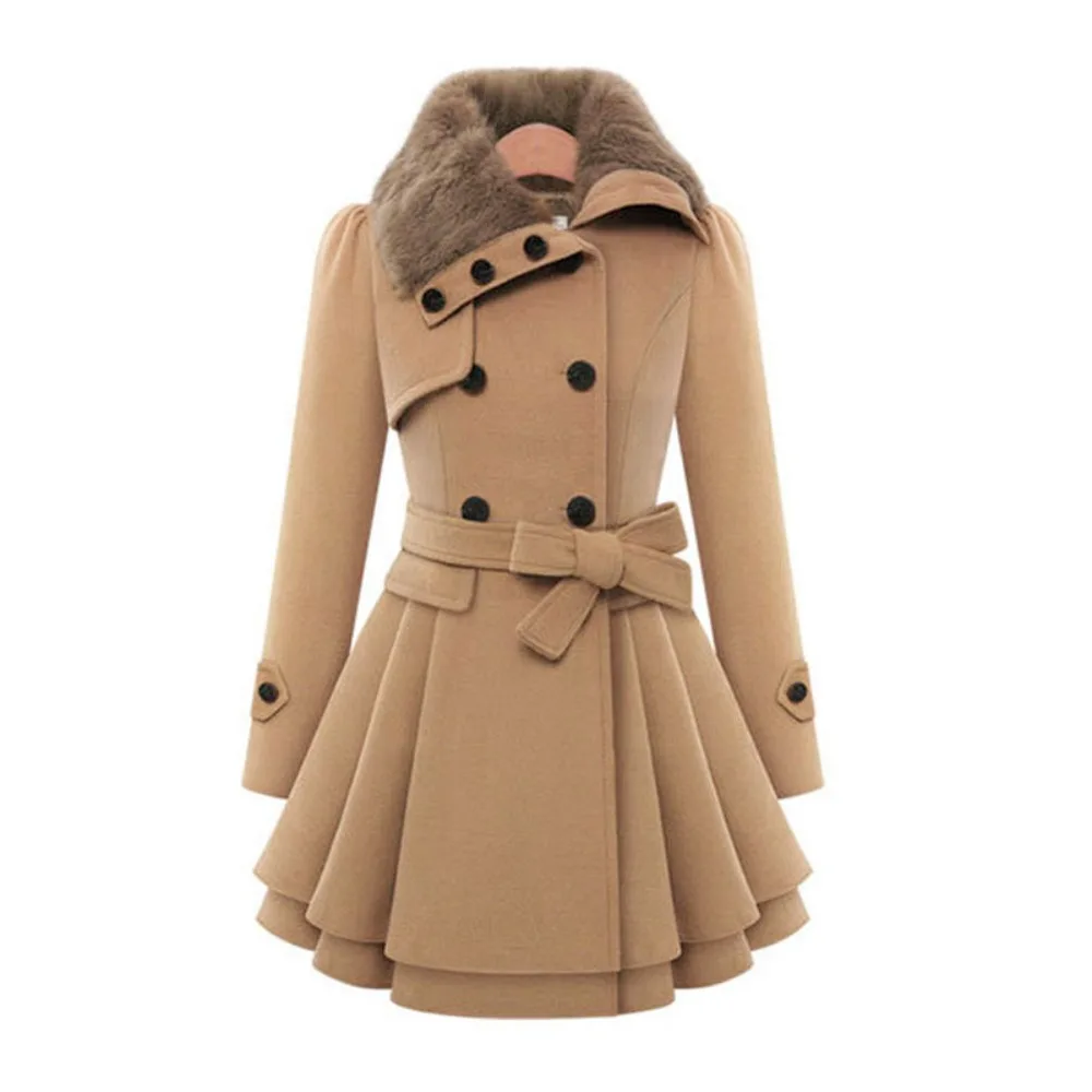 Emily - Trench-coat femme coupe slim | Pardessus élégant – Image 8