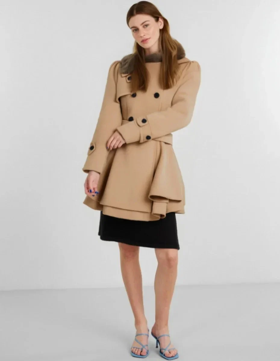 Emily - Trench-coat femme coupe slim | Pardessus élégant – Image 3