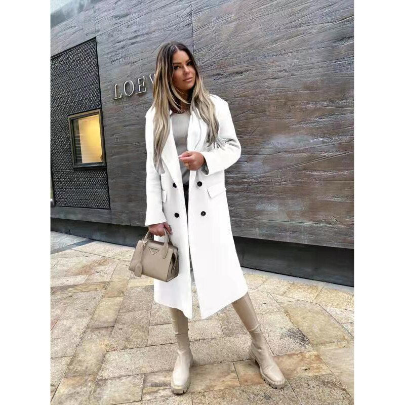 ANNA - Manteau en laine avec boutons pour l'hiver – Image 9