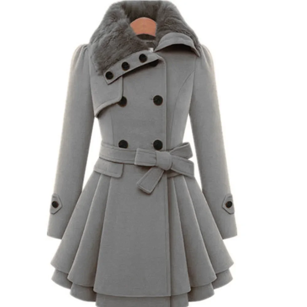 Emily - Trench-coat femme coupe slim | Pardessus élégant – Image 7
