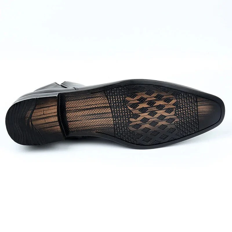 Bottes Chelsea confortables pour hommes | Bottines classiques élégantes à bout pointu – Image 6