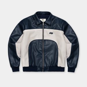 Blouson Varsity Three 60 - Bleu
