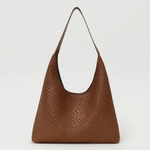 Sacs et sacoche noire en cuir pour femme, élégante et fonctionnelle