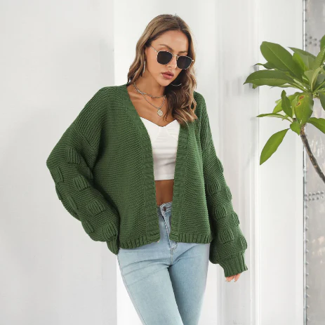 Pull chaud à manches longues pour femme, luxueux – Image 5