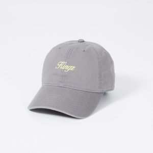 Script Dad Hat - Grey