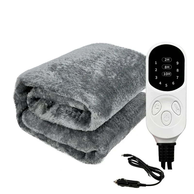 Couverture Chauffante CozyDrive 12V – Voyage Confort avec Minuterie & Température réglable