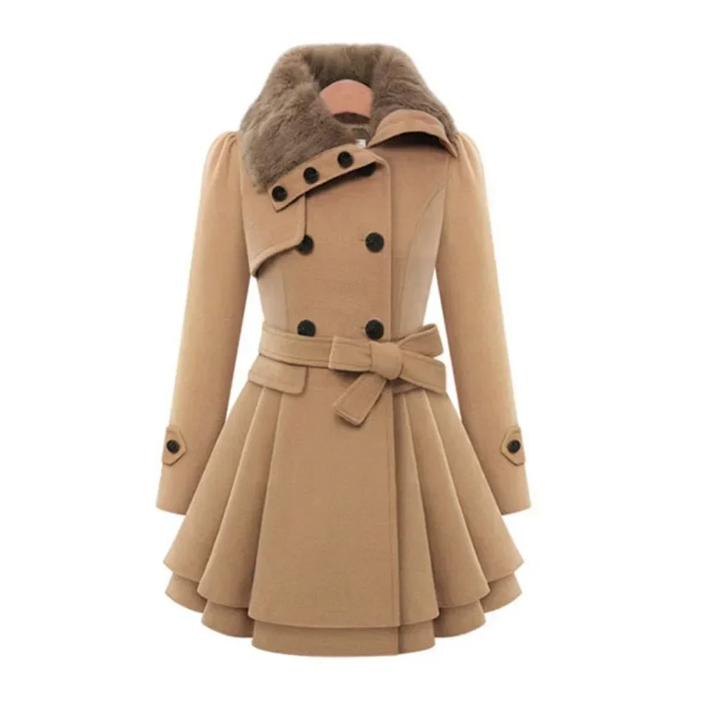 Emily - Trench-coat femme coupe slim | Pardessus élégant – Image 2