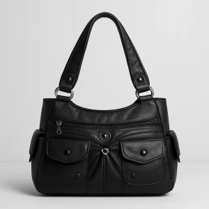 Femme - Sac à bandoulière - Fourre-tout élégant en faux cuir
