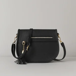 Sac à bandoulière pour femmes - Faux cuir Saddle