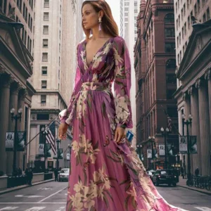 TORILL - Robe longue élégante pour l'automne