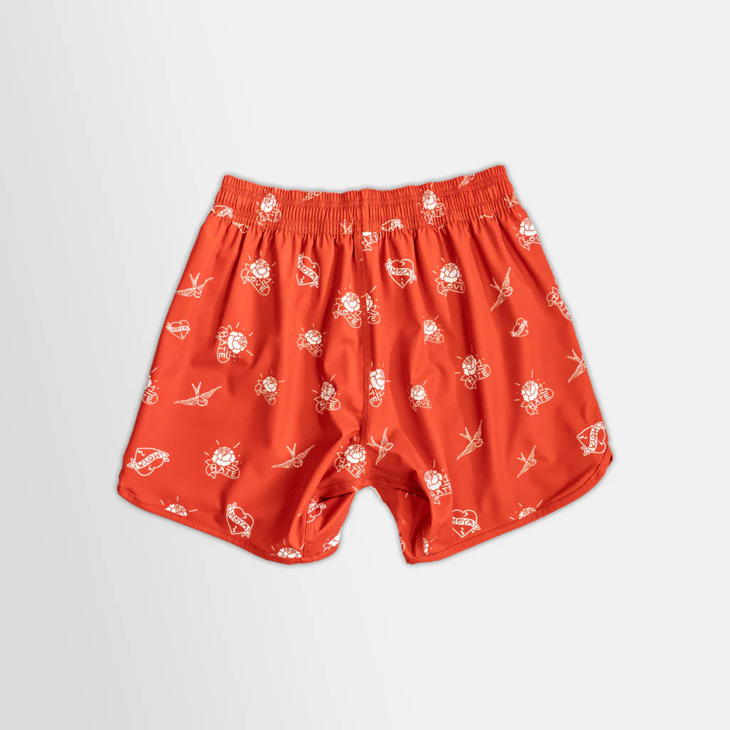 Love X Hate Red Training Shorts – Image 5