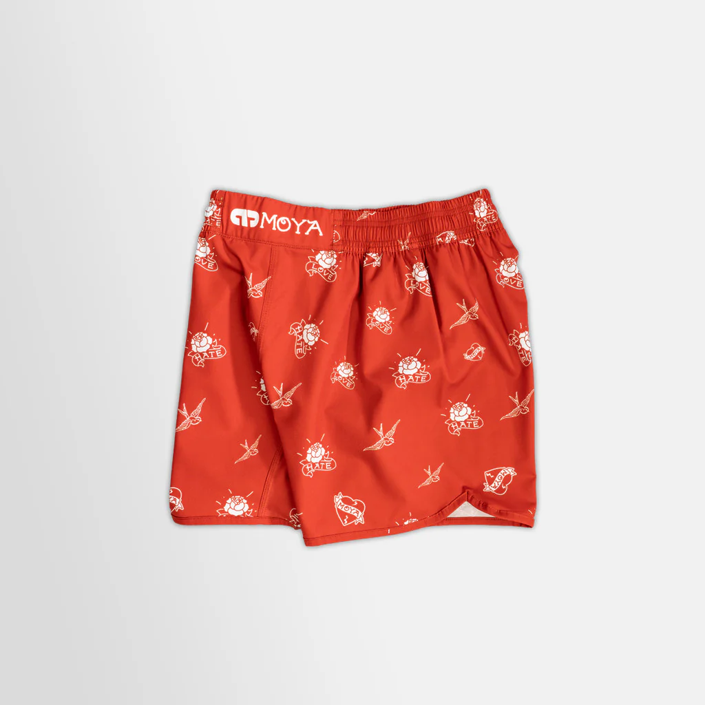 Love X Hate Red Training Shorts – Image 3
