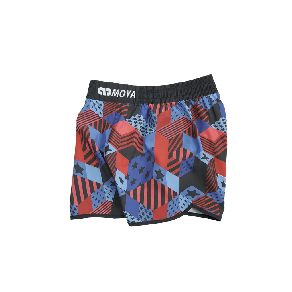 Moya Starts & Stripes Training Shorts- Negro – Image 3