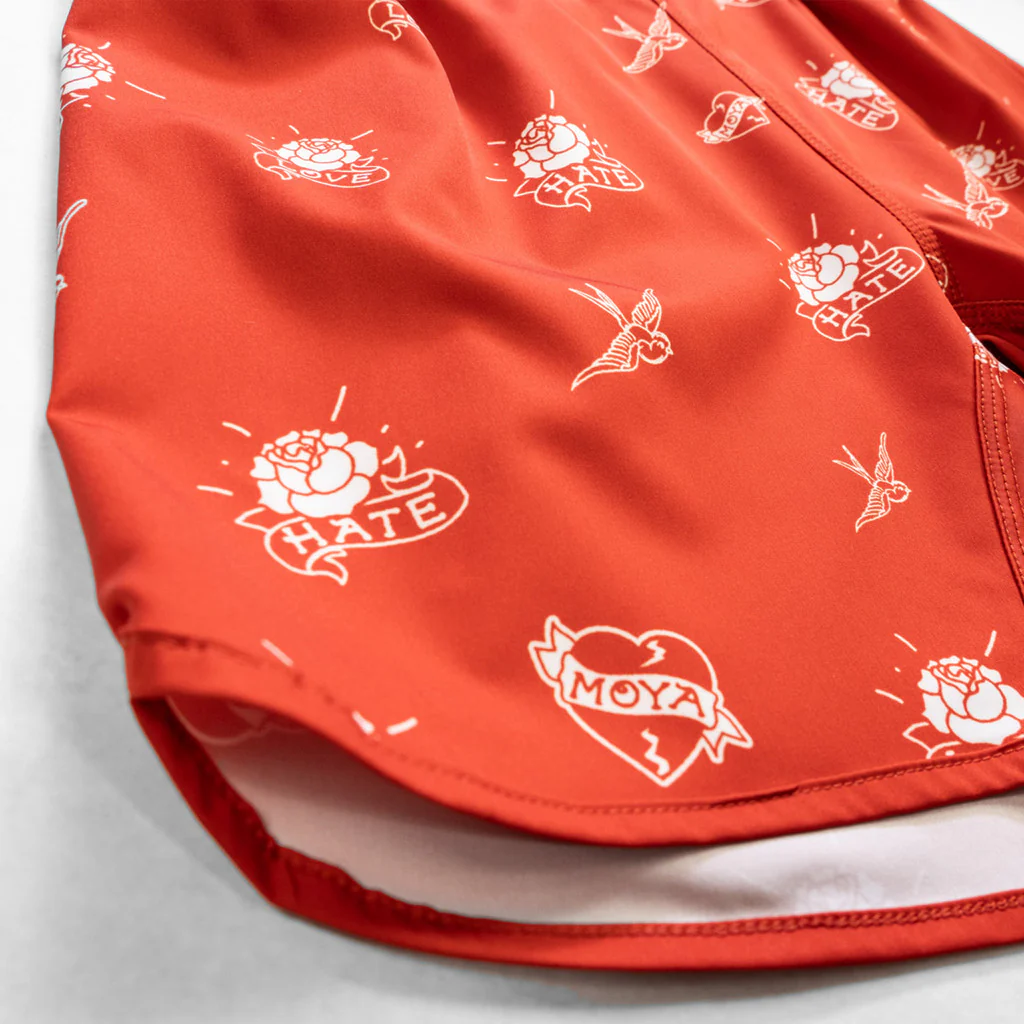 Love X Hate Red Training Shorts – Image 8