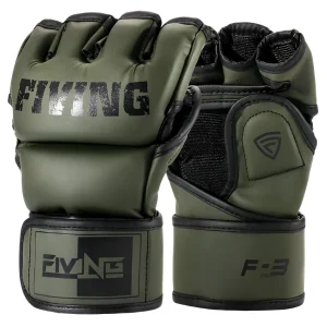 Gants de MMA ULTIMATE PROTECT Vert Militaire | Protection et Dextérité