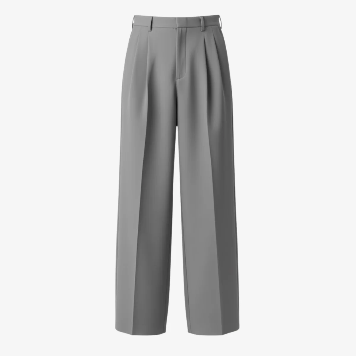 Pantalon Plissé à Jambe Large pour Homme – Style Casual Moderne – Image 6