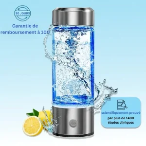 Bouteille d'eau à hydrogène