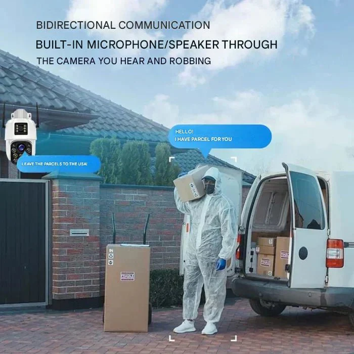 FORTICAM 4K - Caméra de sécurité sans fil alimentée par énergie solaire avec double objectif et vision nocturne – Image 6