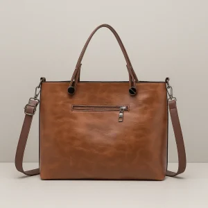 Femmes - Sac à bandoulière en cuir d'inspiration vintage - Élégant et durable - Accessoire parfait