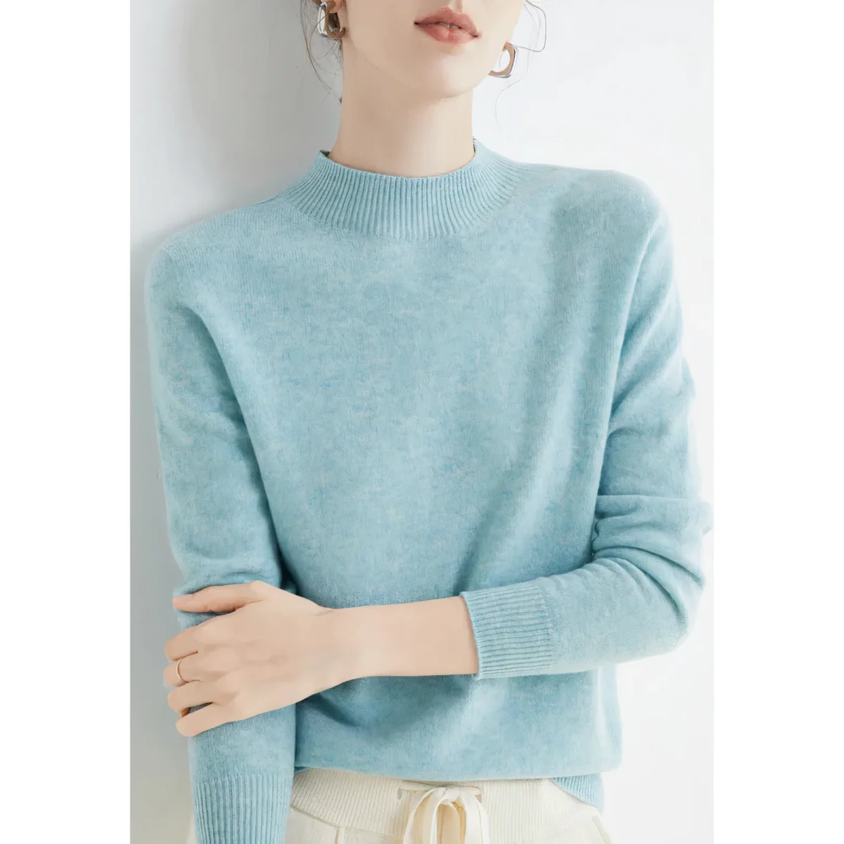Pull en tricot pour femme | Parfait pour l'automne – Image 4