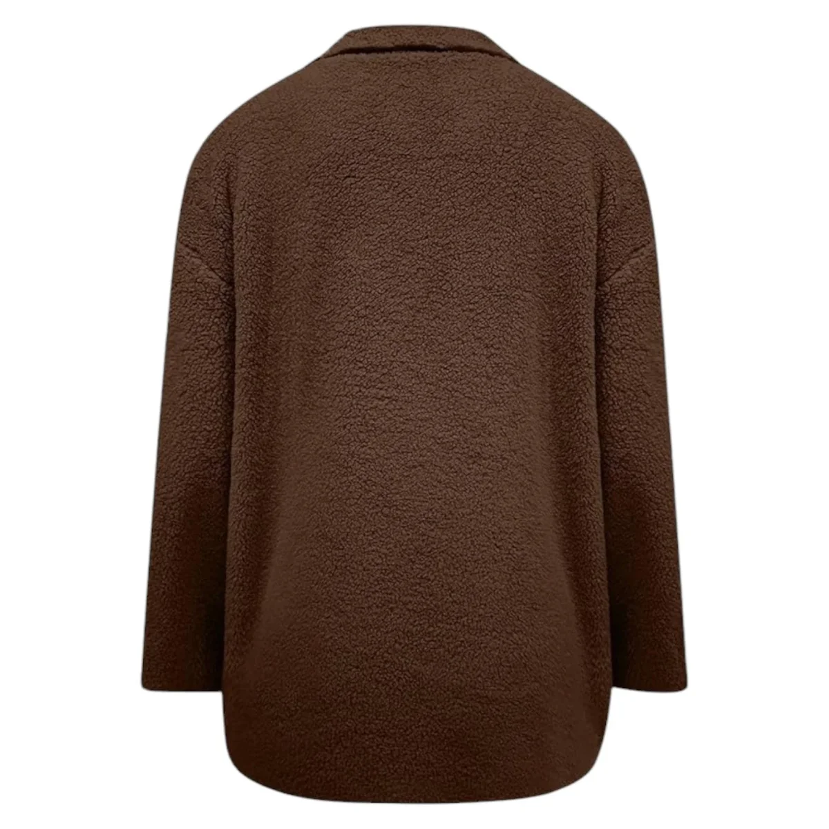 Manteau d'hiver chaud pour femmes avec patte de boutonnage et doublure douillette – Image 4