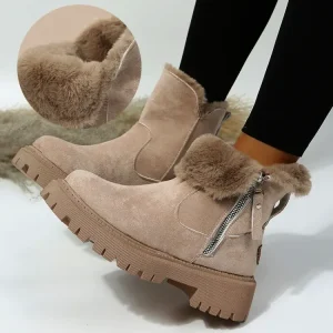 Sofia | Bottes orthopédiques en peluche pour l'automne