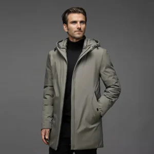 Parka d'hiver pour hommes | Déperlante