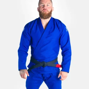Kimono BJJ ( Gi) Progress The Academy- Azul- CINTURON BLANCO INCLUIDO